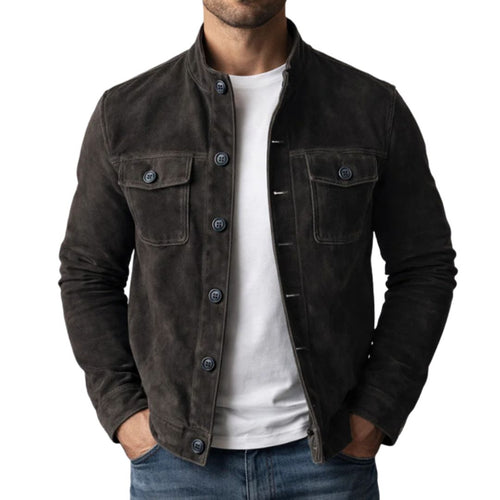 Leñador - Chaqueta de ante moderna