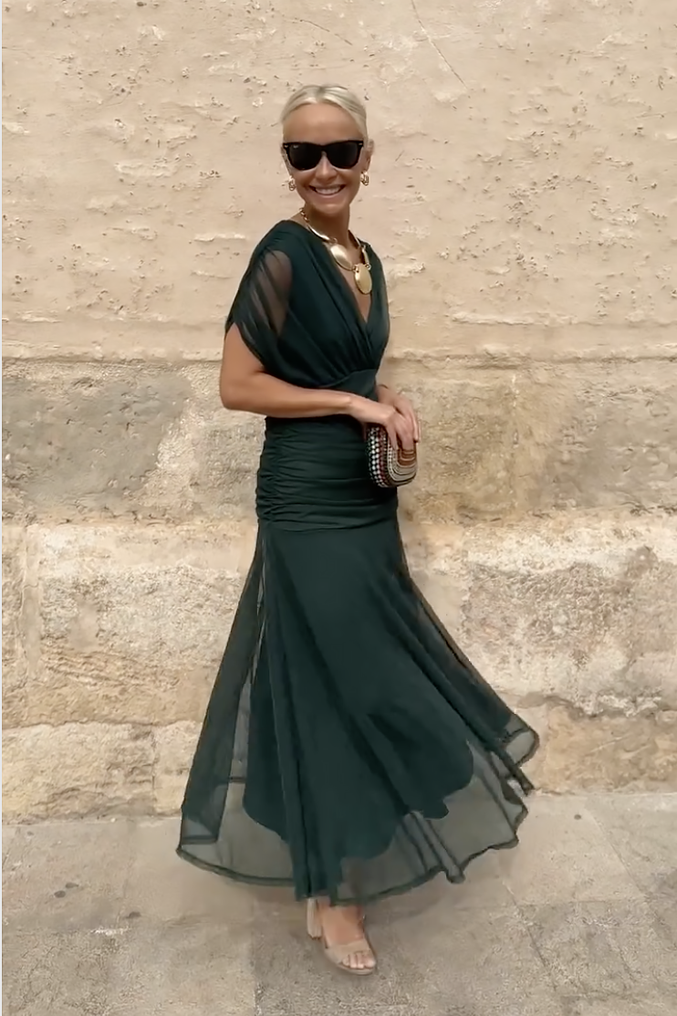 Louise - Vestido largo elegante