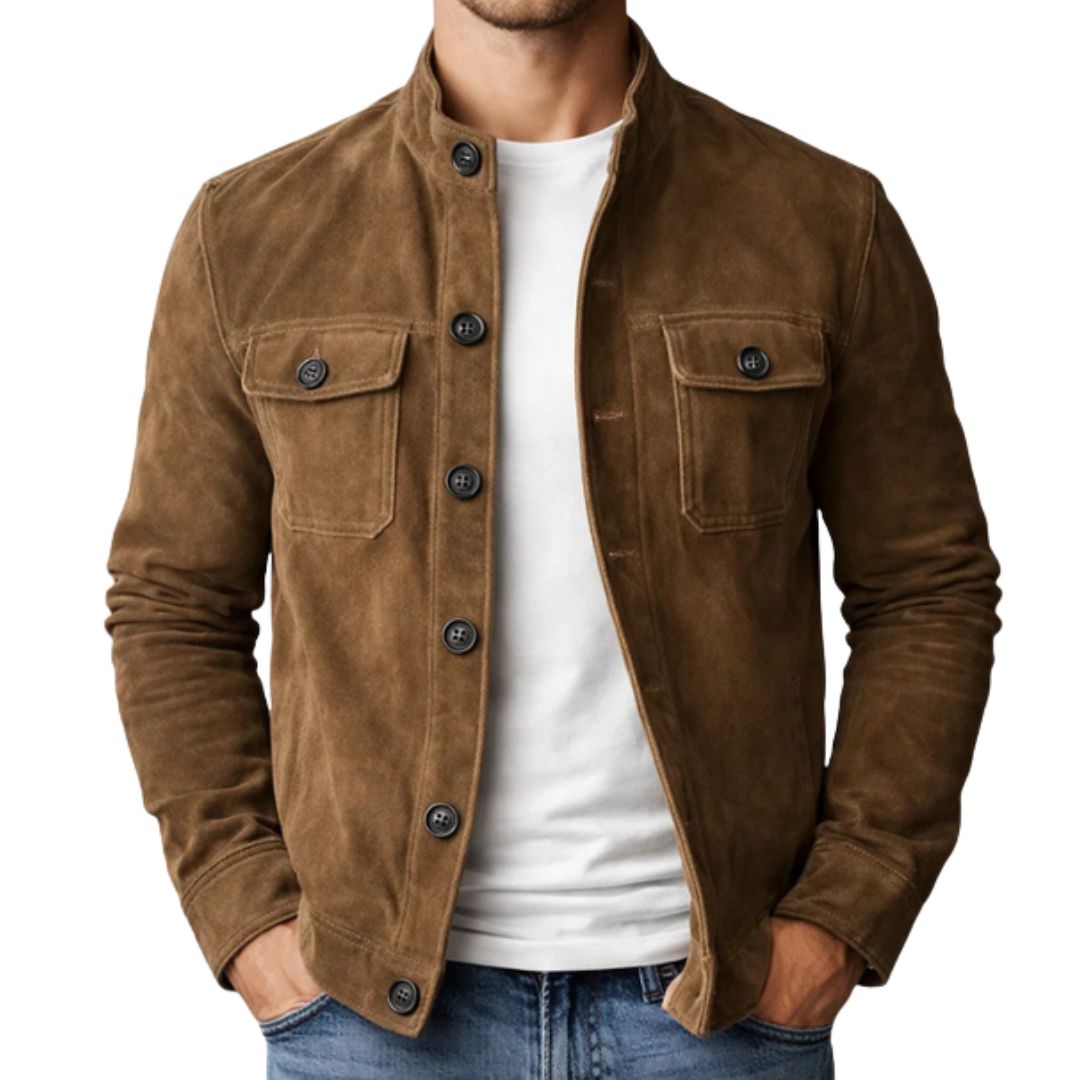 Leñador - Chaqueta de ante moderna