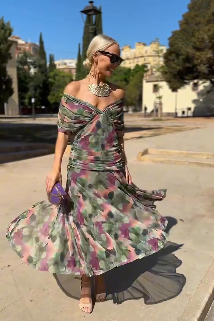 Louise - Vestido largo elegante
