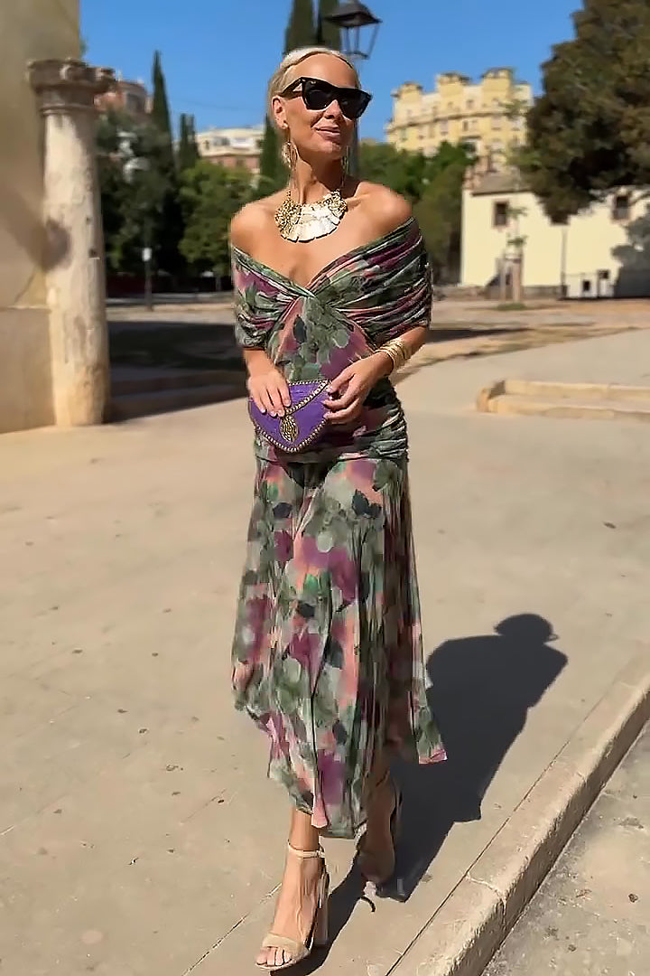 Louise - Vestido largo elegante