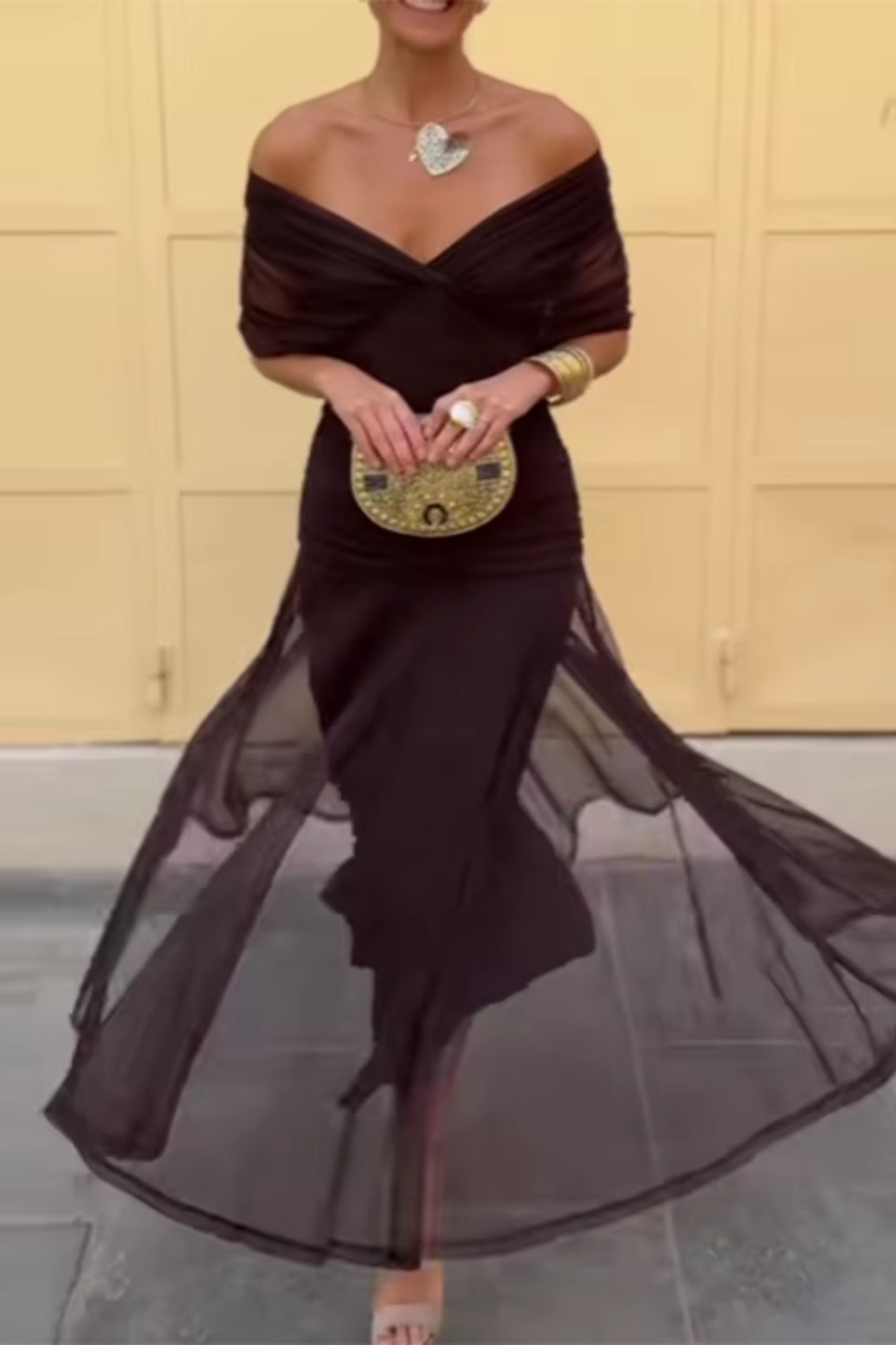 Louise - Vestido largo elegante