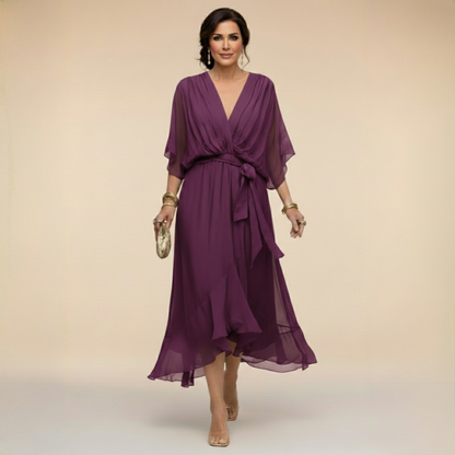 Monica - Vestido Cinto en V