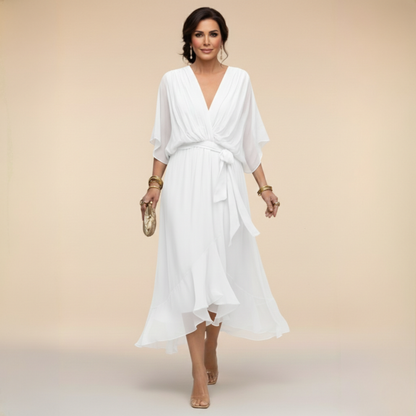 Monica - Vestido Cinto en V