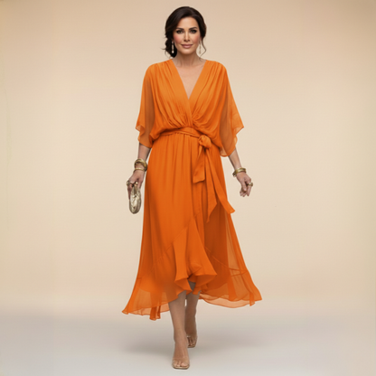 Monica - Vestido Cinto en V
