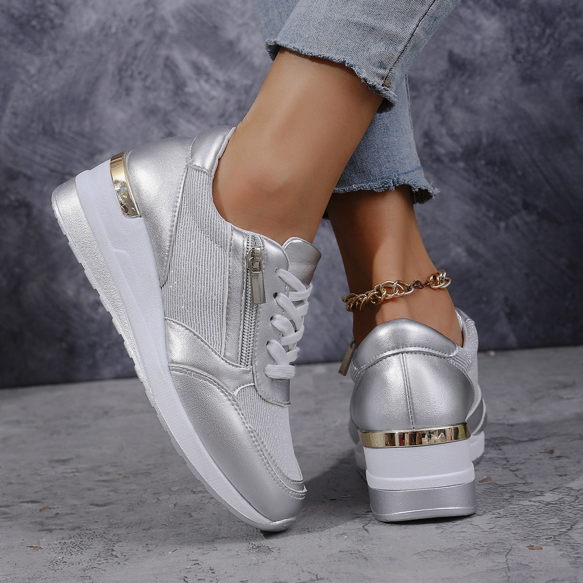 Novas - Sneakers Ortopédicas Cremallera